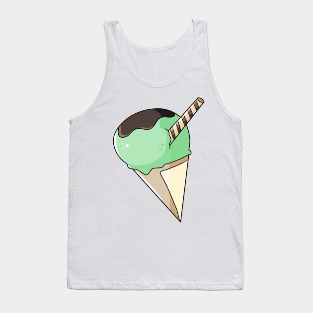 Pistachio Ice Cream for Summer Tank Top by kelnan